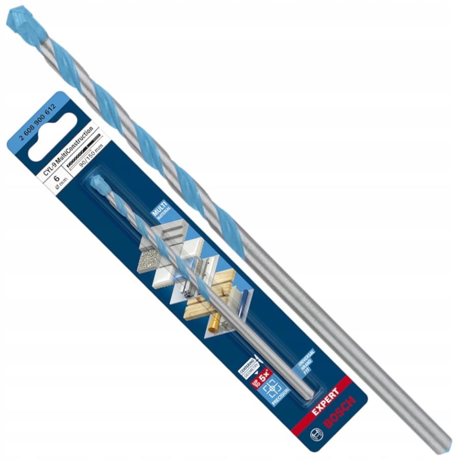BOSCH 2608900612 Wiertło wielozadaniowe CYL-9 EXPERT 6mm