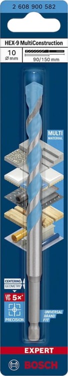 Wiertło wielozadaniowe 10mm HEX-9 Bosch Expert opakowanie
