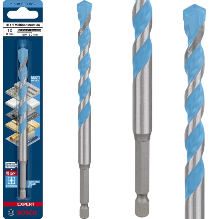 Wiertło wielozadaniowe 10mm HEX-9 Bosch Expert