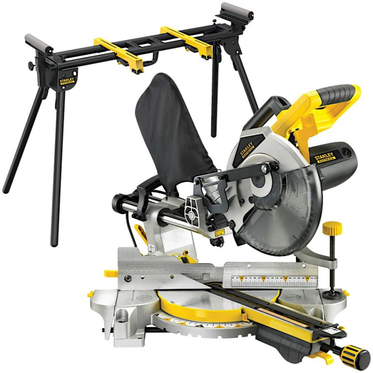 STANLEY FME720 Pilarka ukosowa 2000W 255mm + Stół FME790