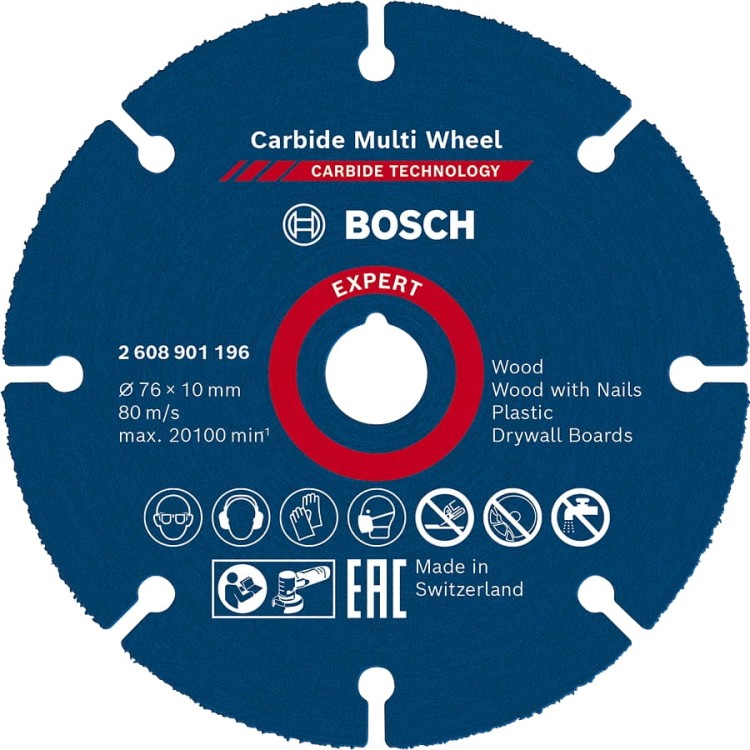 Tarcza tnąca 76x10mm Expert Carbide Bosch