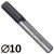 CMT 174.100.11 Frez prosty wiercący do drewna D=10 I=20 L=60 S=8