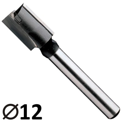 CMT 174.121.11 Frez prosty wiercący do drewna D=12 I=40 L=90 S=8