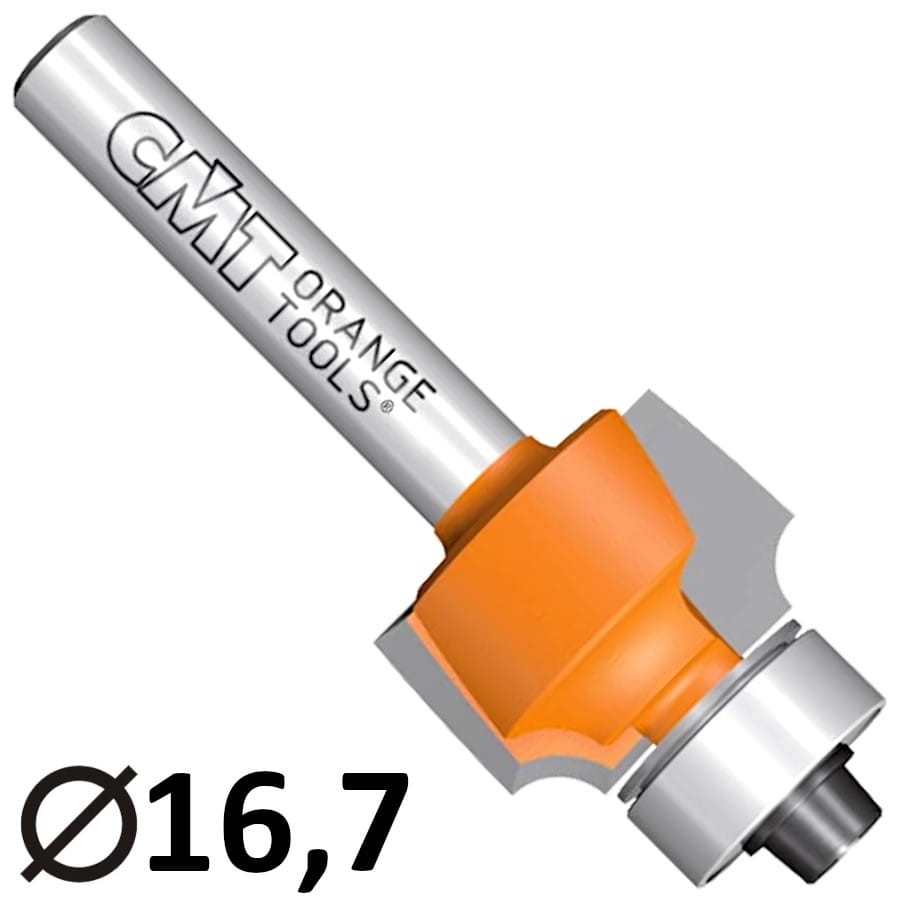 CMT 938.167.11 Frez trzpieniowy zaokrąglający 8mm