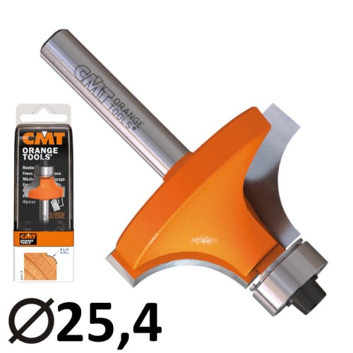 CMT 938.254.11 Frez zaokrąglający do drewna 25,4mm