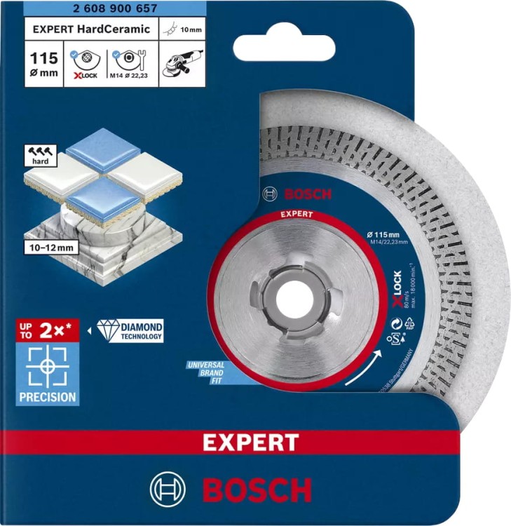 BOSCH Tarcza tnąca 115 x1.6x 22.23mm Expert HardCeramic