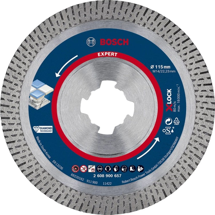 BOSCH Tarcza tnąca 115 x1.6x 22.23mm Expert HardCeramic