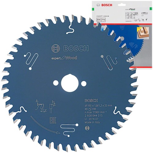 BOSCH Tarcza pilarska Expert for Wood 165 x 20mm 48z
