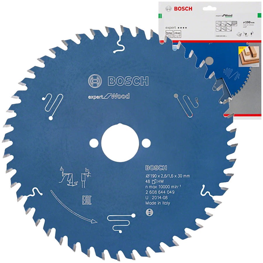 BOSCH Tarcza pilarska Expert for Wood 190 x 30mm 48z