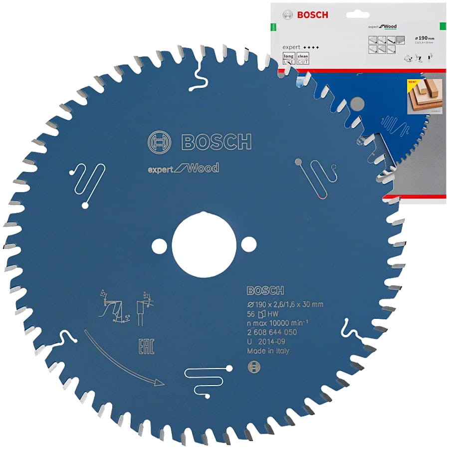 BOSCH Tarcza pilarska Expert for Wood 190 x 30mm 56z