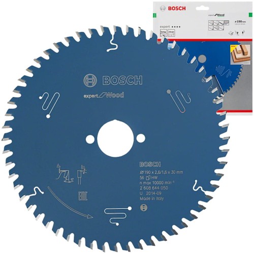 BOSCH Tarcza pilarska Expert for Wood 190 x 30mm 56z