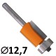 CMT 706.128.11 Frez prosty dolne łożysko 12,7mm