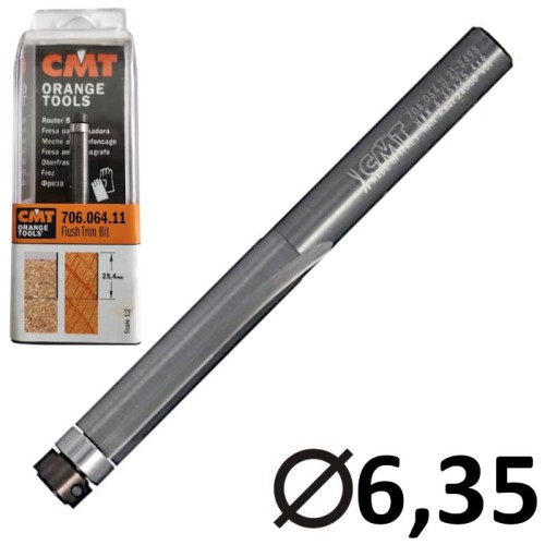 CMT Frez prosty dolne łożysko 6.35mm 706.064.11