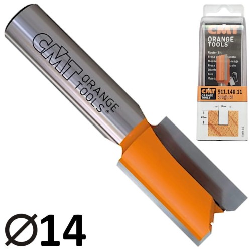 CMT 911.140.11 Frez trzpieniowy prosty 8 x 14mm