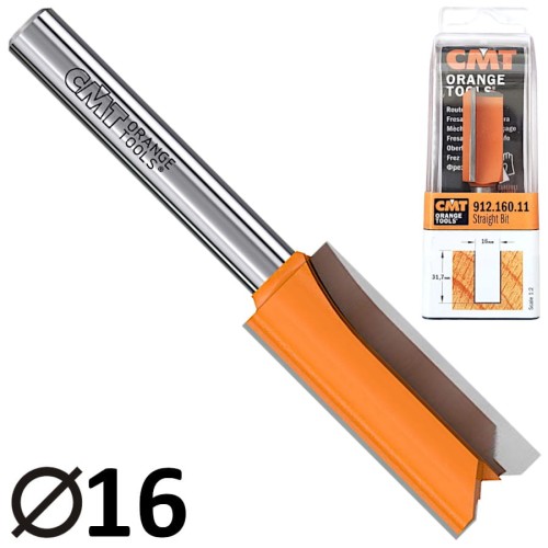 CMT 912.160.11 Frez prosty 8 x 16mm