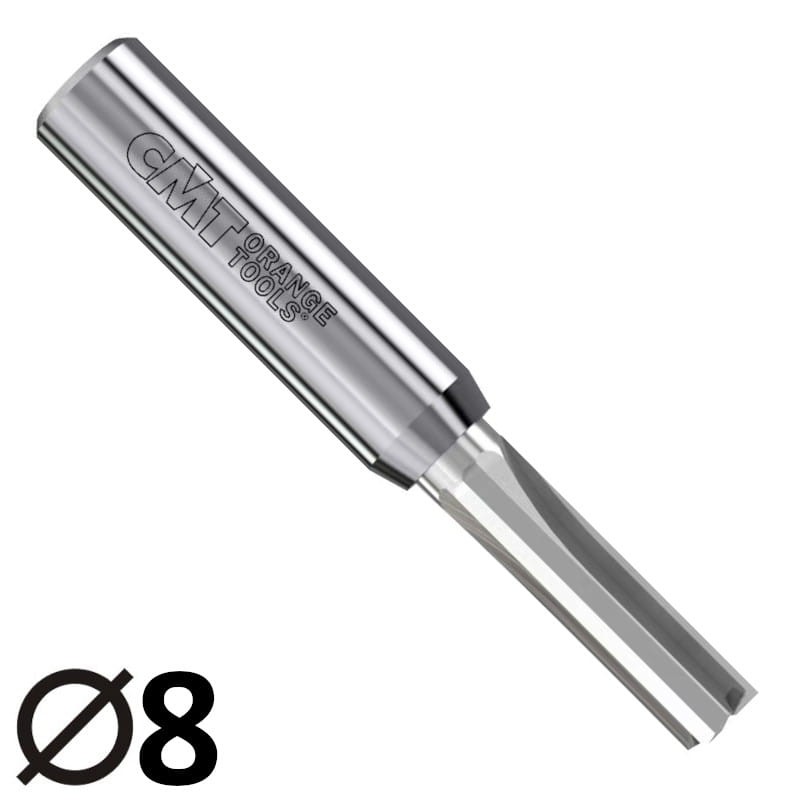 CMT 912.581.11 Frez prosty monolityczny do drewna 8mm