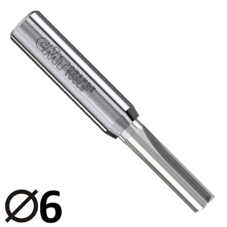 CMT 912.560.11 Frez prosty monolityczny do drewna 6mm
