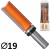CMT 912.691.11B Frez prosty z górnym łożyskiem 12 x 19mm
