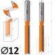 CMT 912.623.11 Frez prosty do drewna HM D=12 I=70 L=110 S=12