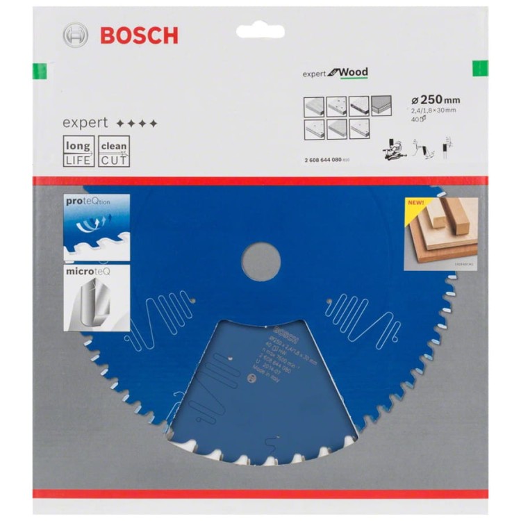 BOSCH Tarcza pilarska Expert for Wood 250 x 30mm 40z