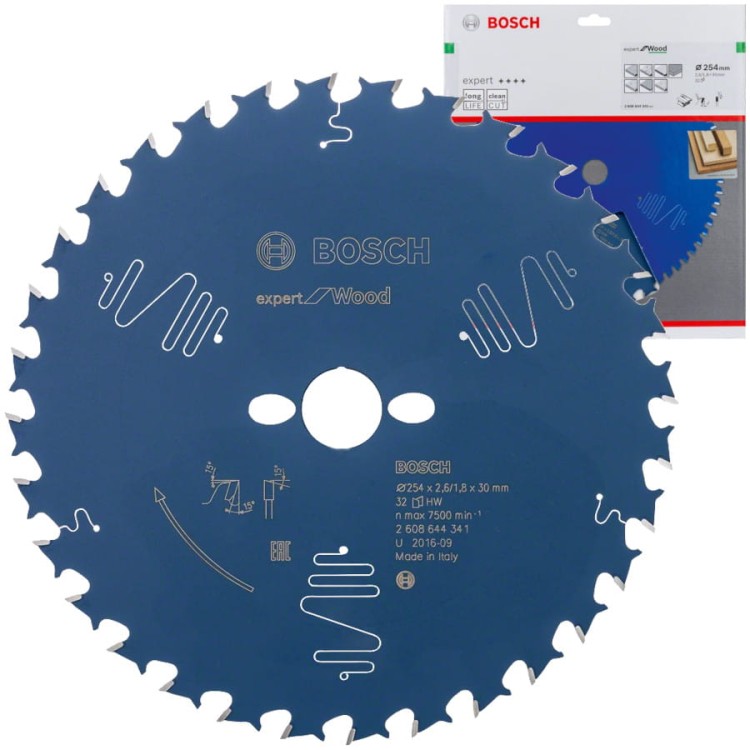 BOSCH Tarcza pilarska Expert for Wood 254 x 30mm 32z