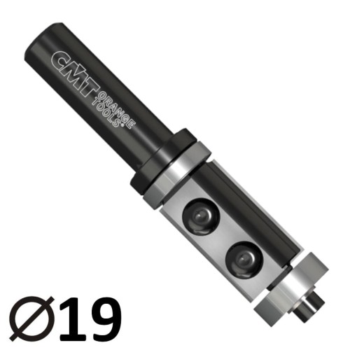 CMT 657.991.11 Frez prosty na płytki wymienne 19mm z dolnym łożyskiem