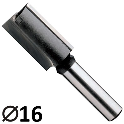 CMT 177.160.11 Frez prosty wiercący do drewna D=16 I=35 L=90 S=12