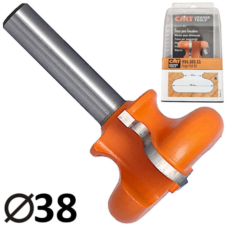 CMT 955.103.11 Frez do uchwytów 8mm HM