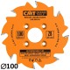 CMT 240.008.04 Frez notujący do lamelek 100x22mm