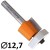CMT 707.128.11 Frez do obcinania laminatu 6mm