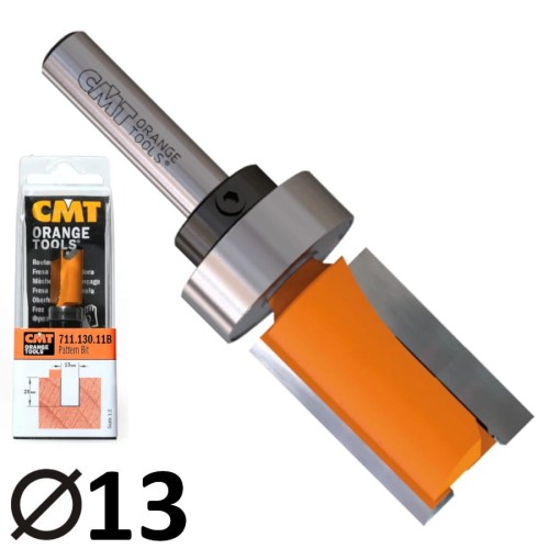 CMT 711.130.11B Frez prosty z górnym łożyskiem 13mm