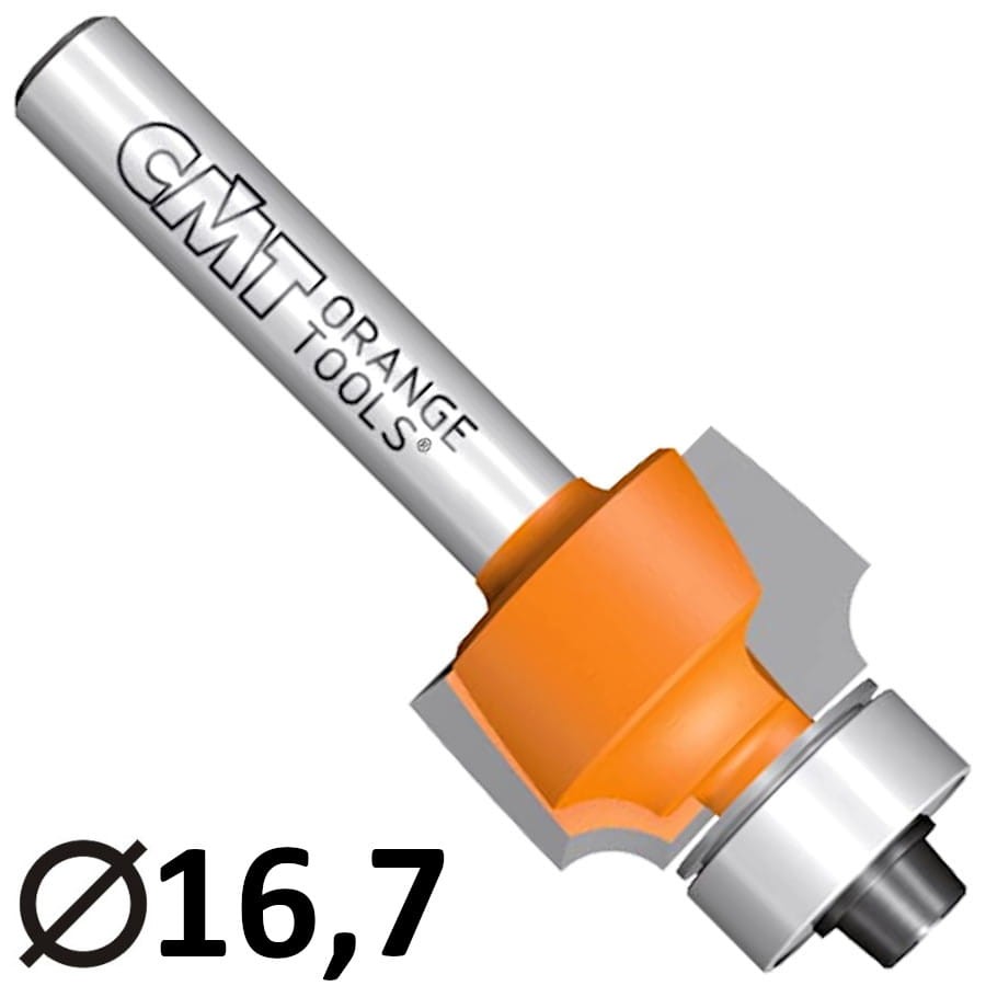 CMT 738.167.11 Frez trzpieniowy zaokrąglający 6mm