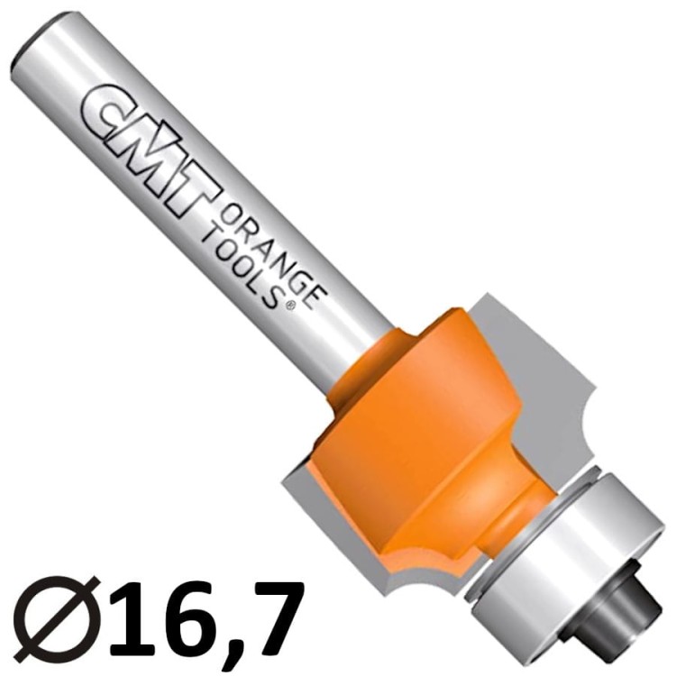 CMT 738.167.11 Frez trzpieniowy zaokrąglający 6mm