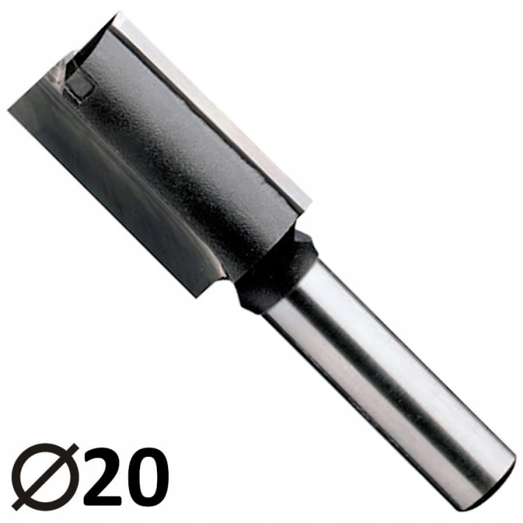 CMT 177.200.11 Frez prosty wiercący do drewna D=20 I=35 L=90 S=12