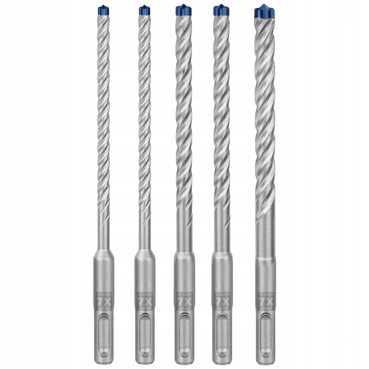 Wiertła udarowe SDS PLUS-7X Bosch Expert - 5szt