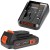 BLACK DECKER BDC1A Szybka ładowarka do akumulatorów 14,4-18V + Akumulator 2.0Ah