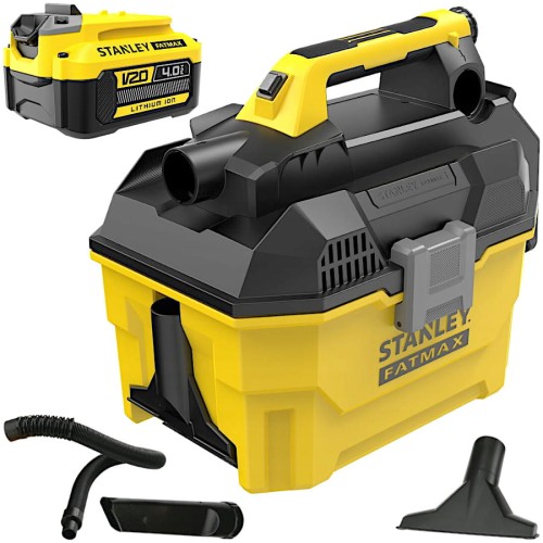 STANLEY SFMCV002 Odkurzacz akumulatorowy 18V FatMax V20 + akumulator 4.0Ah
