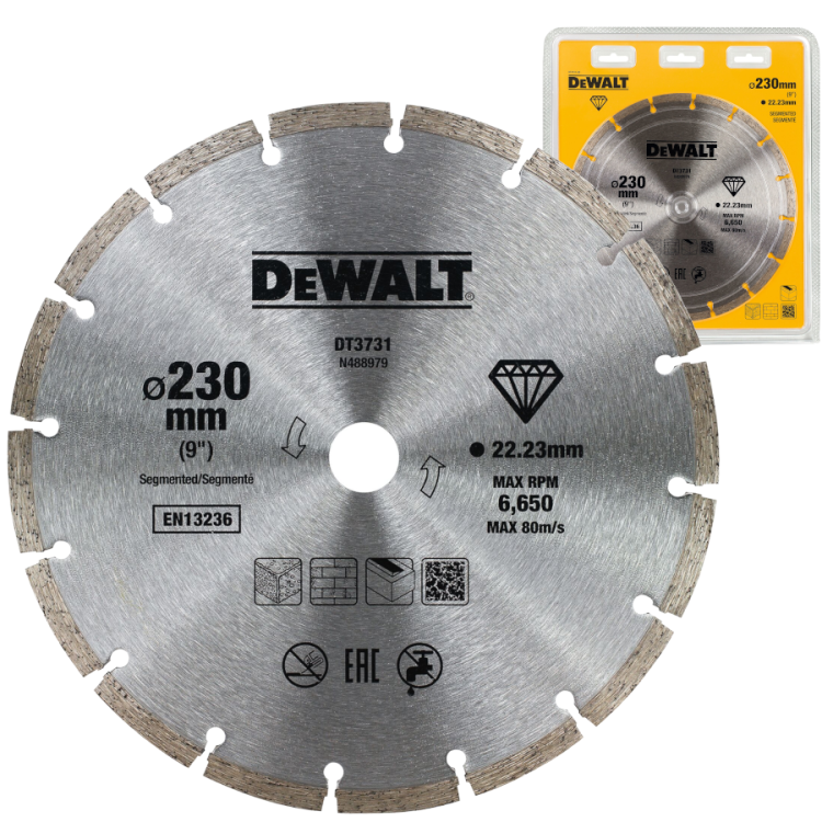 Tarcza diamentowa do pracy na sucho DeWalt DT3731