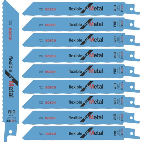 BOSCH Brzeszczot do metalu 150mm S922EF BiM 10szt.