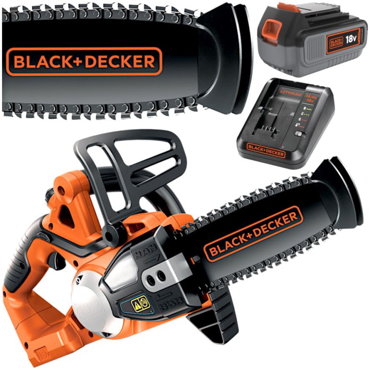 BLACK DECKER GKC1820 Pilarka łańcuchowa 18V 20cm + akumulator 4.0Ah
