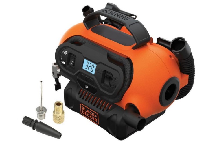BLACK&amp;DECKER kompresor samochodowy wielofunkcyjny