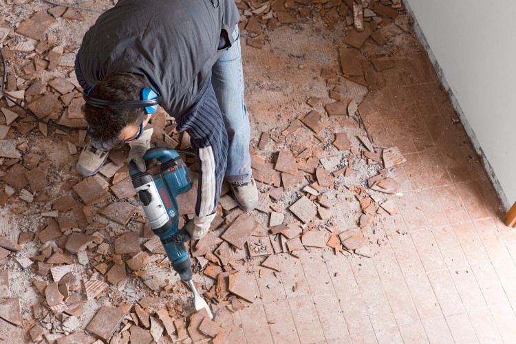 BOSCH Młot wyburzeniowy GSH 7 VC 0611322000 Zastosowanie