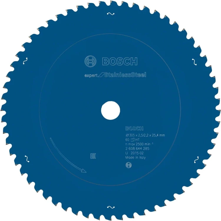 Tarcza 2608644285   do stali Expert 305x25,4x2,5mm 60z Bosch
