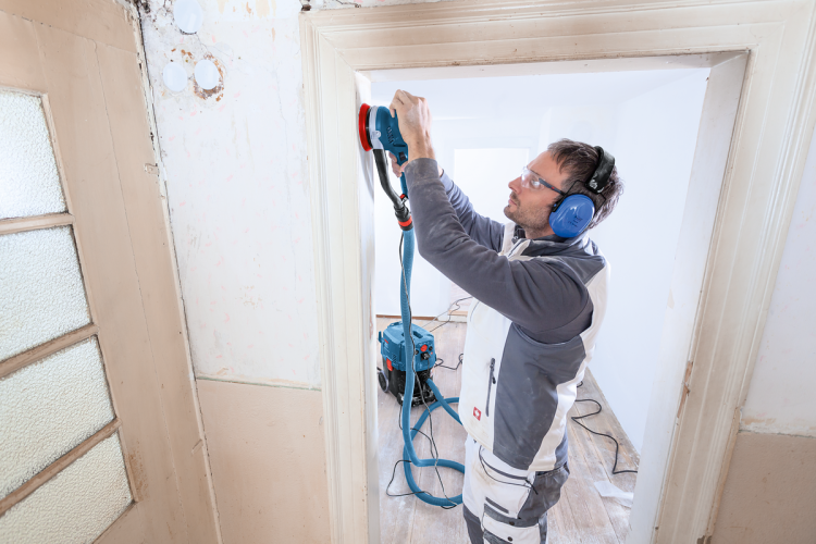 BOSCH Szlifierka mimośrodowa GET 75-150 601257100 Zastosowanie