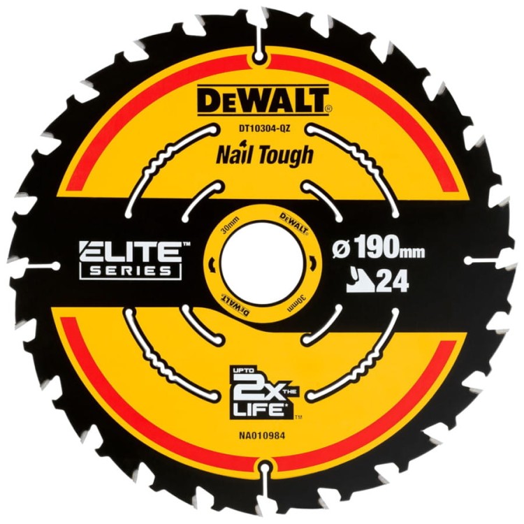 DEWALT DT10399 tarcze do drewna 190x30mm