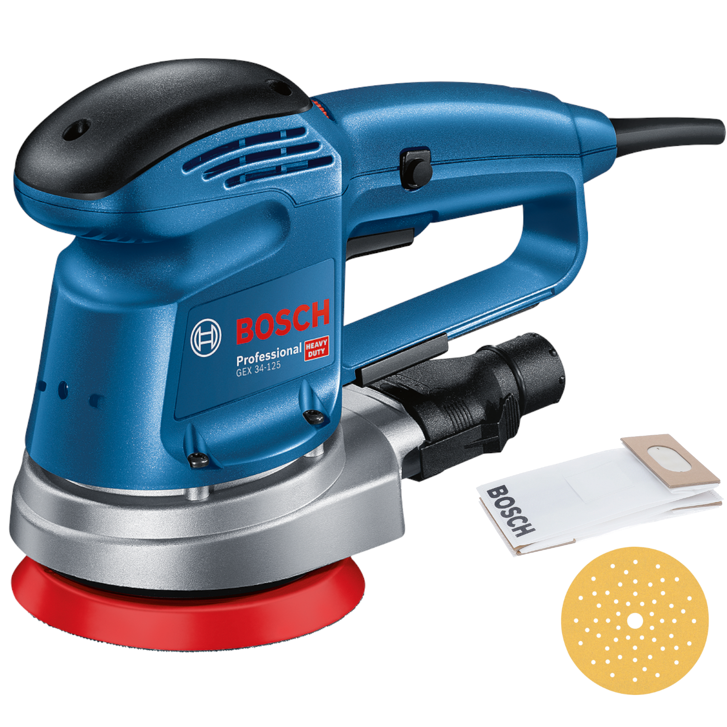 BOSCH Szlifierka mimośrodowa GEX 34-125