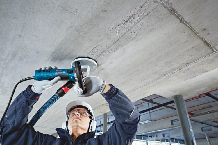 Zastosowanie tarczy garnkowej BOSCH Expert for Concrete