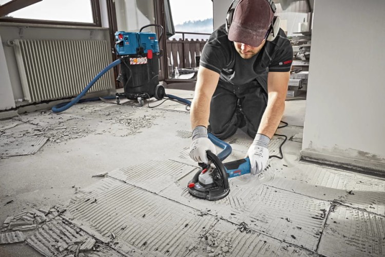 Zastosowanie tarczy garnkowej BOSCH Expert for Concrete