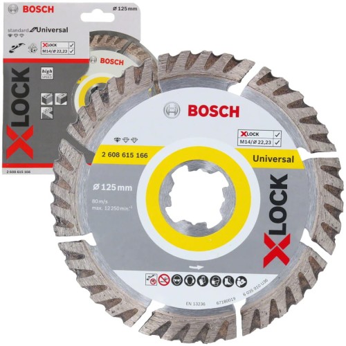 BOSCH Tarcza tnąca 125 x 22.23mm X-LOCK Standard for Universal