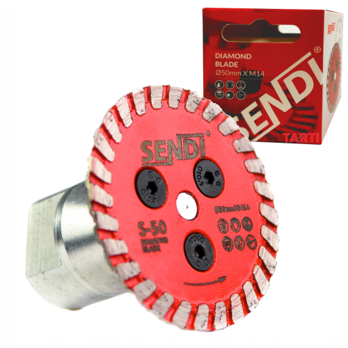 Tarcza do podcinania S-50 SENDI z mocowaniem na gwint M14